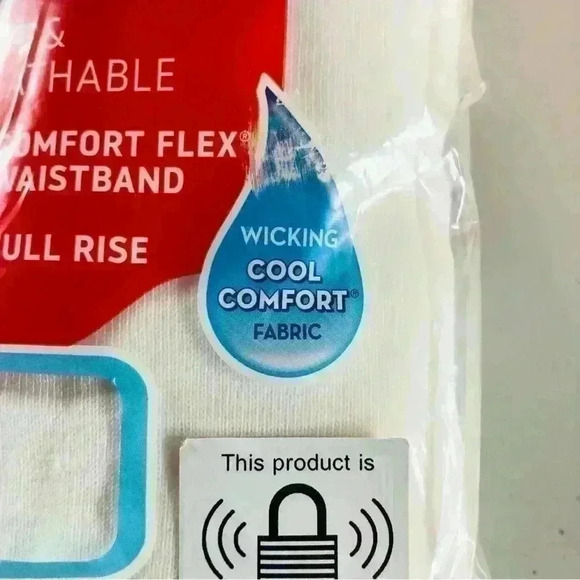 Hanes New Men’s 3 Pack White Tagless Briefs size 2XL Soft Breathable Full Rise - Picture 5 of 12